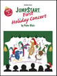 JumpStart First Holiday Concert Score, CD band method book cover